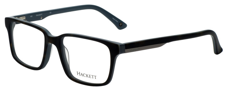 Hackett London Designer Reading Glasses HEK1151-102 in Dark Matte Tortoise 52 mm