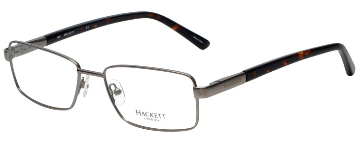 Hackett Designer Eyeglasses HEK1090-90 in Matte Gunmetal 55mm :: Custom Left & Right Lens