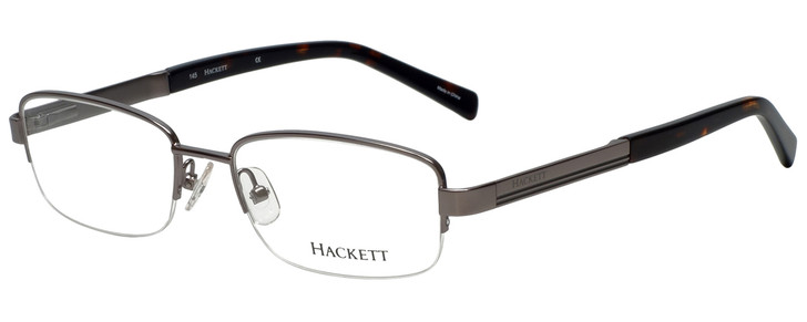 Hackett Designer Eyeglasses HEK1104-90 in Matte Gunmetal 54mm :: Custom Left & Right Lens