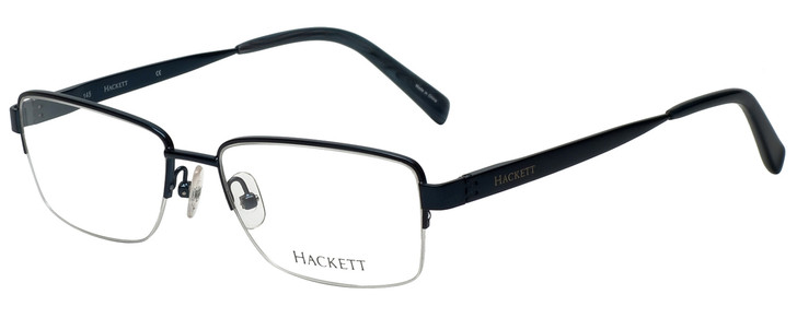 Hackett Designer Eyeglasses HEK1121-601-55 in Dark Blue 55mm :: Custom Left & Right Lens