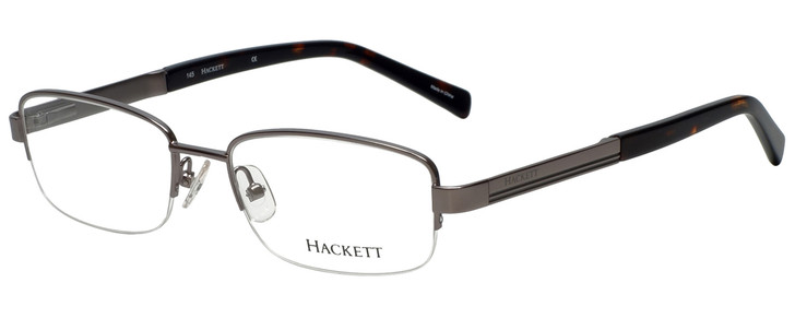 Hackett Designer Eyeglasses HEK1104-90 in Matte Gunmetal 54mm :: Rx Single Vision