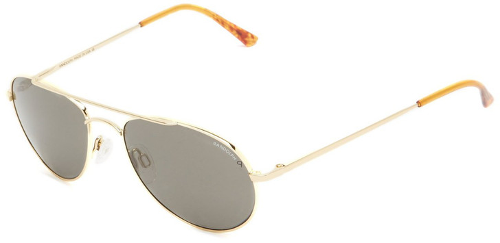 Randolph CC41434 54 mm Crew Chief Polarized Sunglasses in Gold & Grey