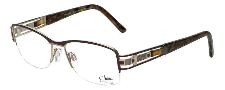 Cazal Designer Eyeglasses Cazal-4240-002 in Brown 52mm :: Rx Single Vision