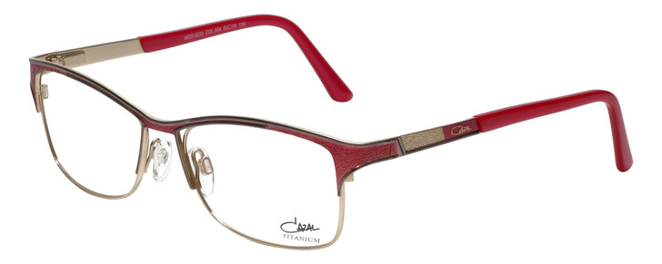 Cazal Designer Eyeglasses Cazal-4233-004 in Pink 53mm :: Rx Bi-Focal