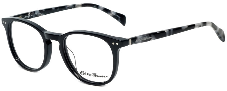 Eddie Bauer Designer Reading Glasses EB32210-BK in Black with Blue Light Filter