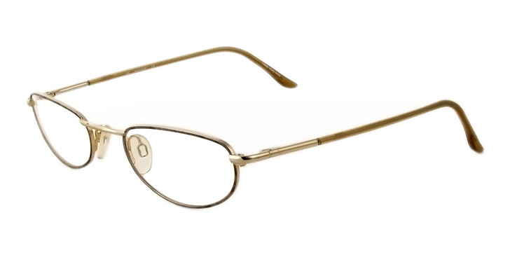 Marcolin 7215-507 Metal Reading Glasses in Gold