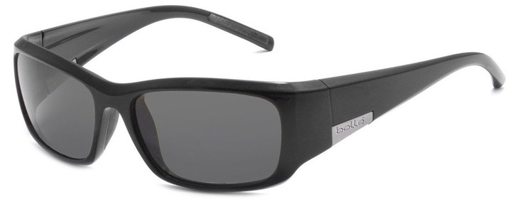 Bollé Sunglasses: Origin in Shiny Black with Grey Lens