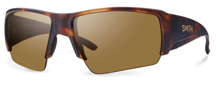 Smith Optics Captain's Choice Sunglasses Matte Havana ChromaPop Polarized Bronze