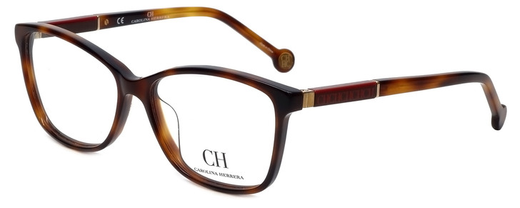 Carolina Herrera Designer Eyeglasses VHE672-0752 in Tortoise 52mm :: Rx Single Vision