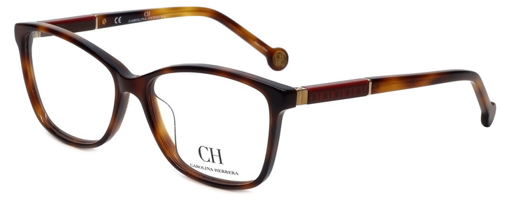 Carolina Herrera Designer Eyeglasses VHE672-0752 in Tortoise 52mm :: Progressive