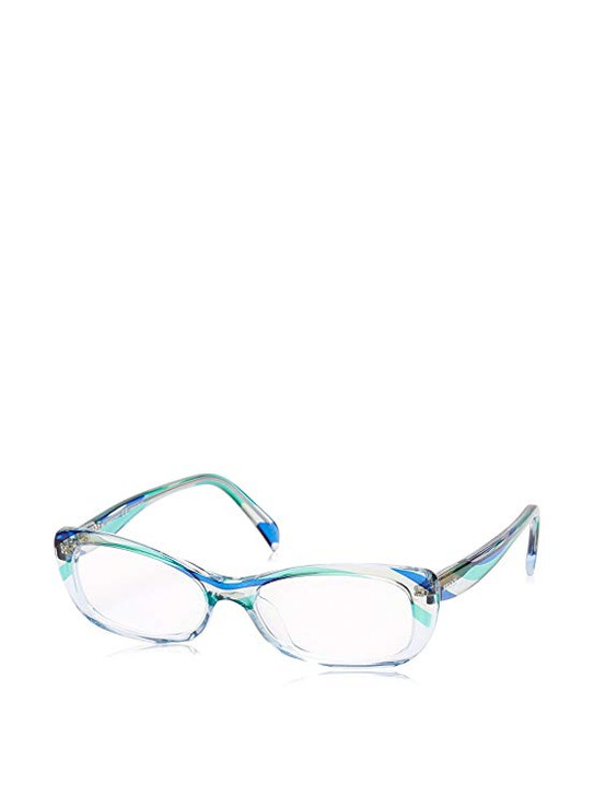 Emilio Pucci Designer Eyeglasses EP2687-455-51 in Sky Blue 51mm :: Custom Left & Right Lens