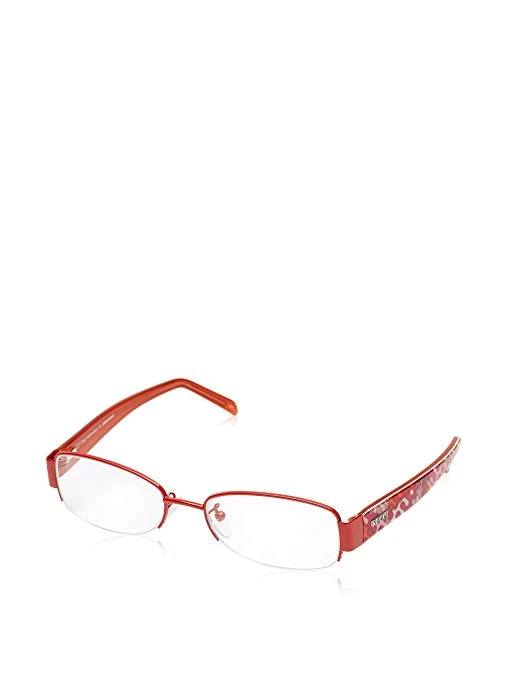 Emilio Pucci Designer Eyeglasses EP2132-800-53 in Orange 53mm :: Progressive