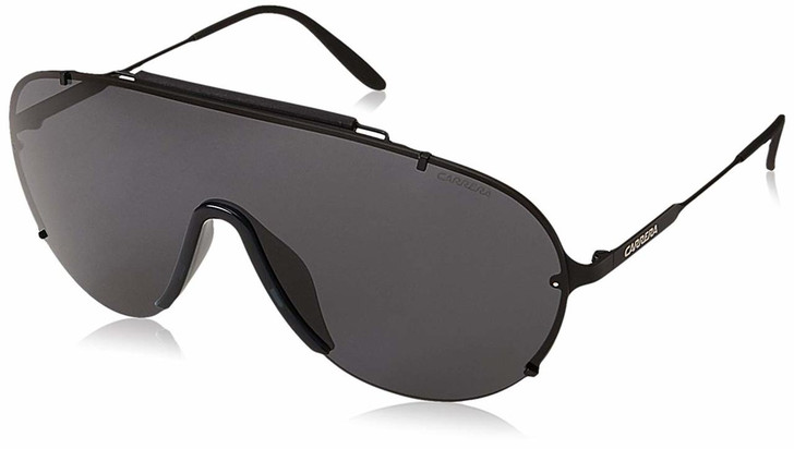 Carrera Designer Sunglasses CA129S-0003 in Black with Grey Lens