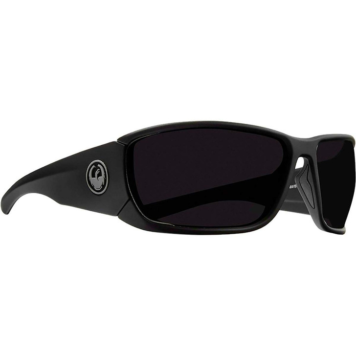 DRAGON DRAC H20 SUNGLASSES - MATTE BLACK/SMOKE P2 — Performance Ski & Surf