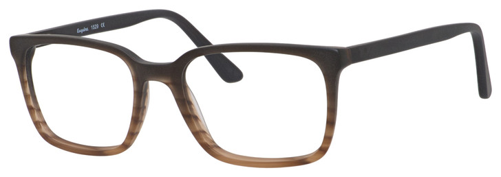 Esquire Designer Reading Glasses EQ1529-BRN in Brown Gradient 52mm