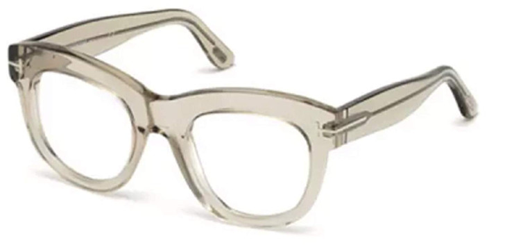 Tom Ford Designer Eyeglasses FT5493-020 in Clear 49mm :: Custom Left & Right Lens