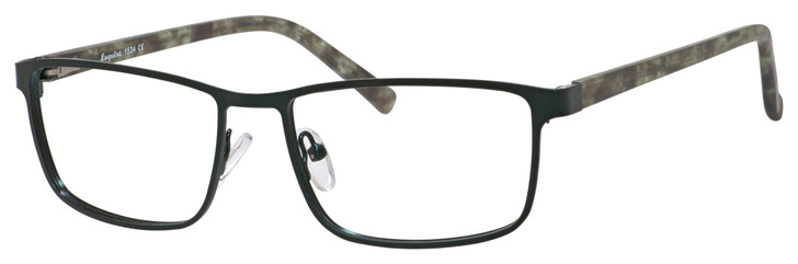 Esquire Designer Eyeglasses EQ1534-SOL in Satin Olive 54mm :: Custom Left & Right Lens