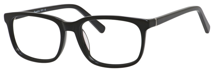 Esquire Designer Eyeglasses EQ1511-BLK in Black 54mm :: Rx Bi-Focal