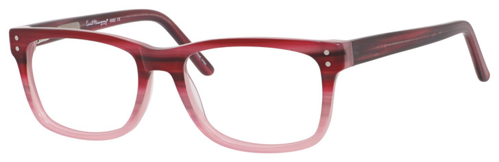 Ernest Hemingway Designer Eyeglasses H4682-BUG in Burgundy Gradient 53mm :: Custom Left & Right Lens