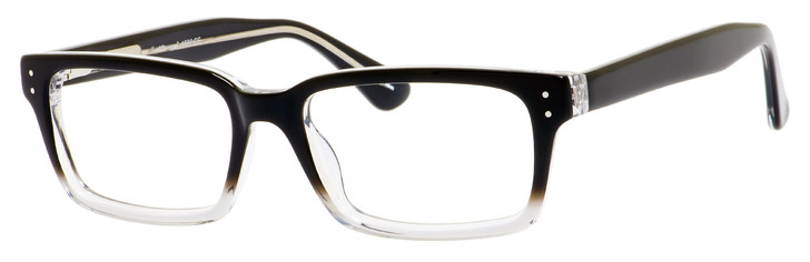 Ernest Hemingway Designer Eyeglasses H4660-BKC in Black Crystal 52mm :: Custom Left & Right Lens