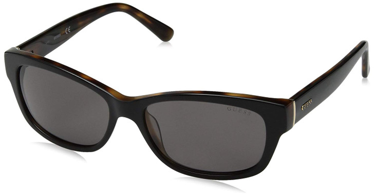 Guess  Designer Sunglasses GU7409-01A in Black with Grey Lenses