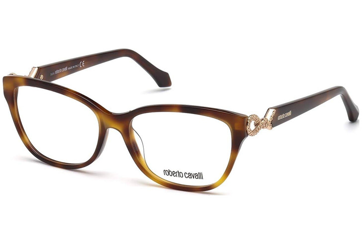 Roberto Cavalli Designer Eyeglasses RC5017-052 in Tortoise 54mm :: Custom Left & Right Lens