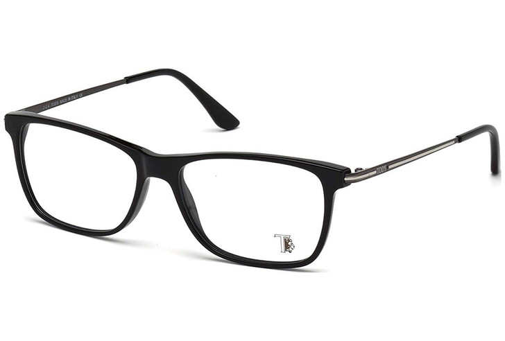 Tod's Designer Eyeglasses TO5134-001 in Black 54mm :: Custom Left & Right Lens