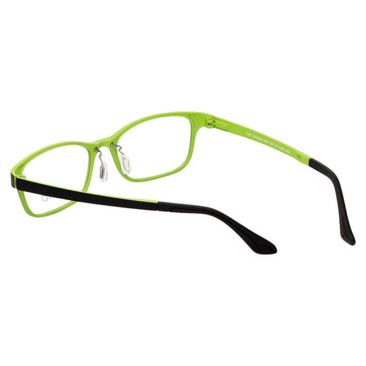 Calabria Viv 2001 Designer Eyeglasses in Black Green :: Custom Left & Right Lens