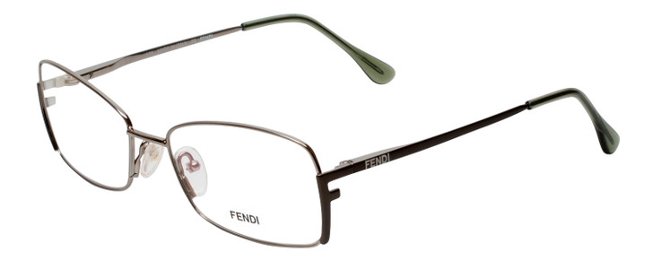 Fendi Designer Eyeglasses F959-756 in Golden Sage 54mm :: Progressive