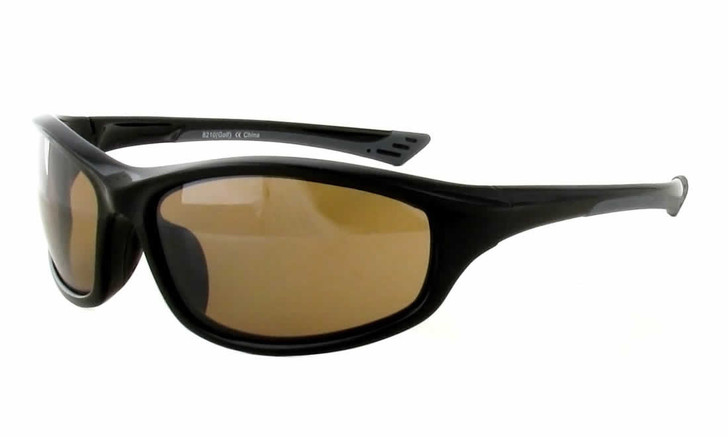 Calabria Golf Sport Sunglasses 8210 in Gloss Black