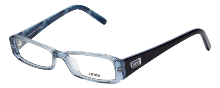 Fendi Designer Reading Glasses F891-442 in Ocean Blue 47mm