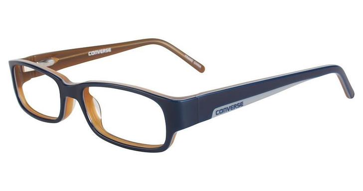 Converse Designer Eyeglasses WHY-NAVY in Navy 49mm :: Rx Single Vision