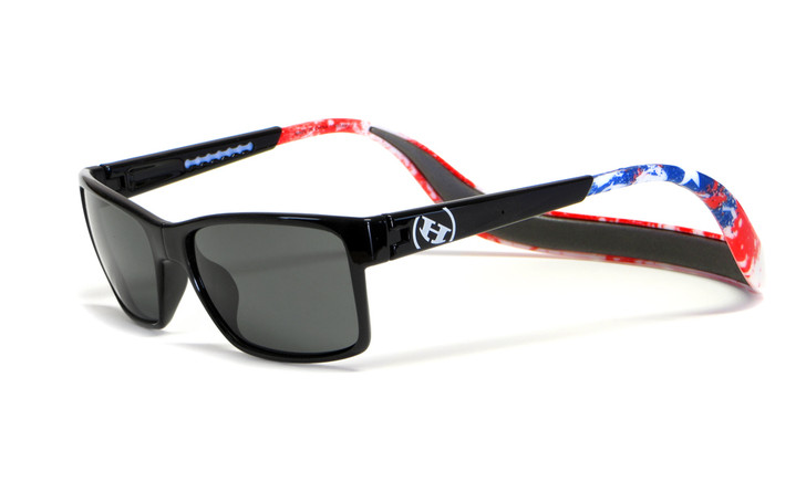 Hoven Eyewear MONIX in Black American Flag with Gloss Grey