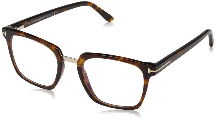 Tom Ford Designer Eyeglasses TF5523-052 in Havana 50mm :: Rx Single Vision