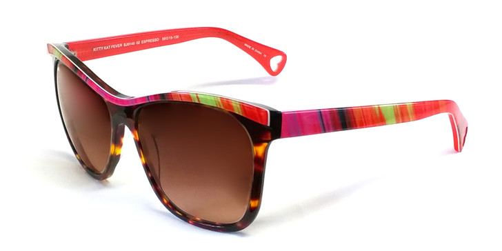 Betsey Johnson Designer Sunglasses in Espresso (0140-02)