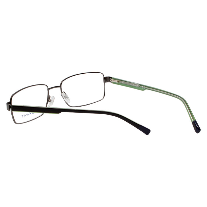 Gant Designer Reading Eye Glasses in Gunmetal/Black Silver Green GA3102 009 58mm