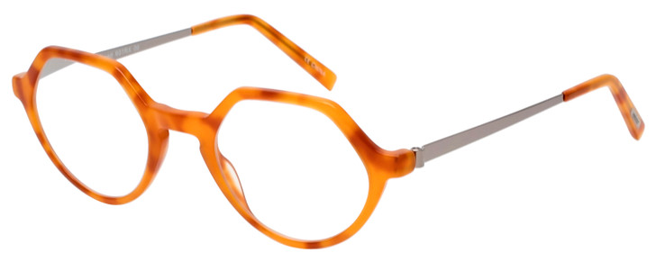 EyeBobs Hexed Designer Reading Eye Glasses in Horn Tortoise/Silver 601-06 48mm