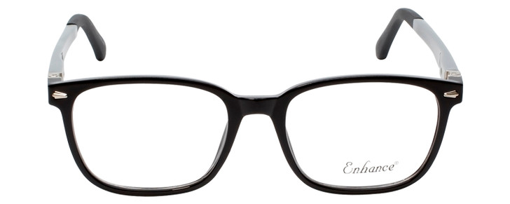 Enhance Kids Prescription Eyeglasses EN4118 48 mm Glossy Matte Black/Grey Custom