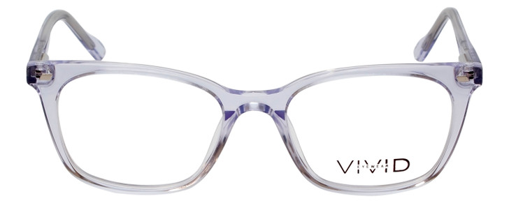 Vivid Designer Reading Eyeglasses 912 Glossy Crystal Clear 51 mm Progressive