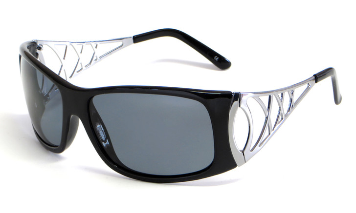Grand Banks Designer Polarized Sunglasses 9015 in Black