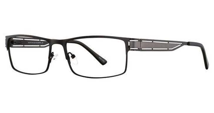 Dale Earnhardt, Jr Eyeglasses 6798 in Black Frames/Gunmetal 60mm Custom Lens