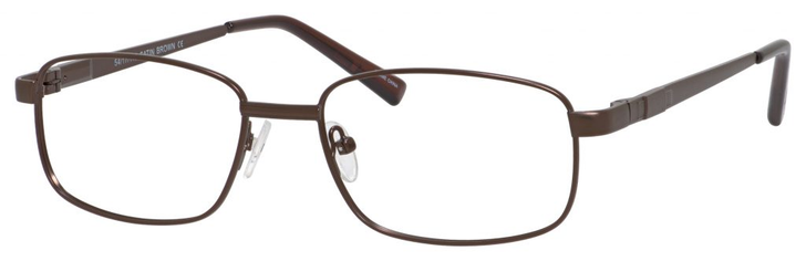Dale Earnhardt, Jr Designer Eyeglasses 6814 in Satin Brown 54mm
