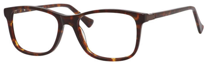 Esquire Designer Rectangular Frame Eyeglasses EQ1509 in Tortoise-54 mm Bi-Focal