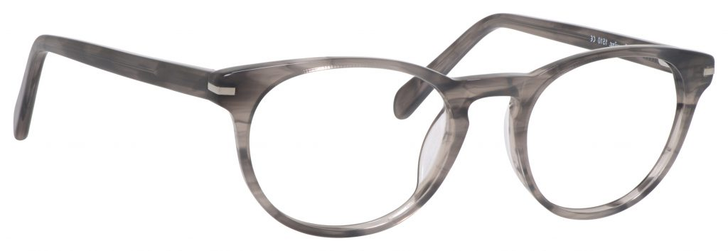 Esquire Designer Unisex Oval Frame Eyeglasses EQ1510 in Grey Amber-50 mm Progressive