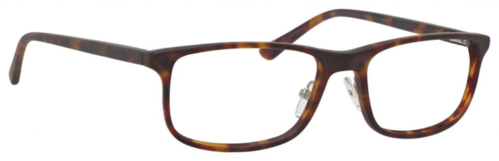 Esquire EQ1531 Mens Rectangular Frame Eyeglasses Tortoise 55 mm Bi-Focal