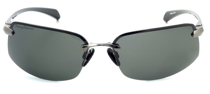 Tommy Bahama TB6006 Designer Polarized Sunglasses in Gravel with G15 Green Lense