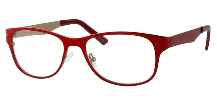 Eddie Bauer Reading Glasses 8242 in Red
