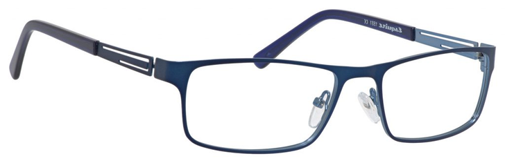 Esquire Mens EQ1551 Metal Frame Reading Eyeglasses in Navy 54mm Progressive