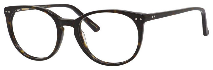 Ernest Hemingway H4699 Unisex Oval Frame Reading Eyeglasses in Tortoise/Brown 51 mm Progressive
