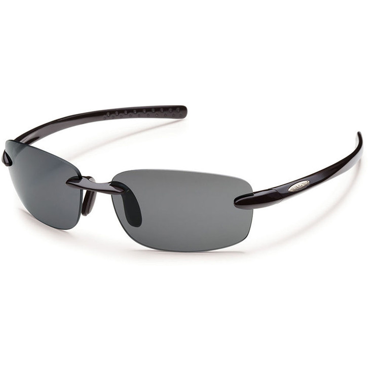 Suncloud Momentum Polarized Sunglasses by Smith Optics Rimless in 2 Color Option